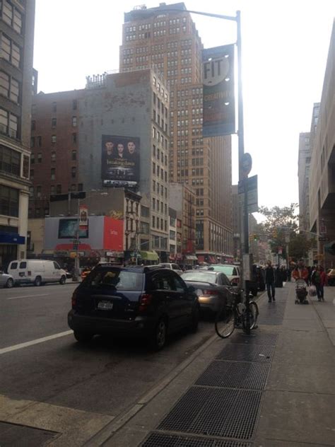 Mega Bus Stop Drop Off, 199 W 27th St, New York, NY.